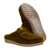 WALLY SLIPPER DARK OLIVE/MULTI