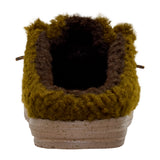WALLY SLIPPER DARK OLIVE/MULTI