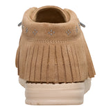 WENDY MID FRINGE COWGIRL SUEDE TAN
