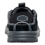 BRADLEY BLIPPER SUEDE BLACK/SMOKE GREY