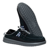 BRADLEY BLIPPER SUEDE BLACK/SMOKE GREY