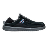 BRADLEY BLIPPER SUEDE BLACK/SMOKE GREY