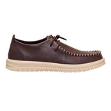 WALLY NXT MOC LEATHER MOLE BROWN/WOOD ASH