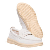 WENDY NXT LOAFER EGRET/WOOD ASH