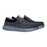 WALLY COMF PATCHWORK BLACK/SMOKE GREY