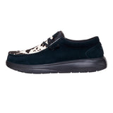 WALLY COMF COW BLACK/COW