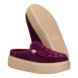 AUSTIN LIFT SUEDE STUD FIG PURPLE