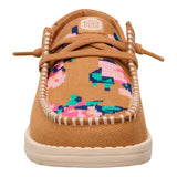 WENDY CROSS STITCH TAN/MULTI