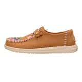 WENDY CROSS STITCH TAN/MULTI