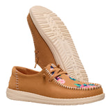 WENDY CROSS STITCH TAN/MULTI