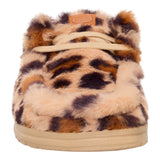 WENDY SLIPPER LEO FUR TAN/MULTI