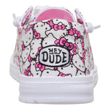 WENDY HELLO KITTY TOSSED PRINT WHITE PINK