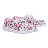 WENDY HELLO KITTY TOSSED PRINT WHITE PINK