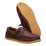 HARBOR LO CRAFT LEATHER SHAVED BROWN/ROBE BROWN