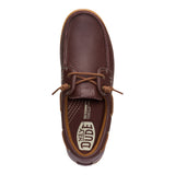 HARBOR LO CRAFT LEATHER SHAVED BROWN/ROBE BROWN