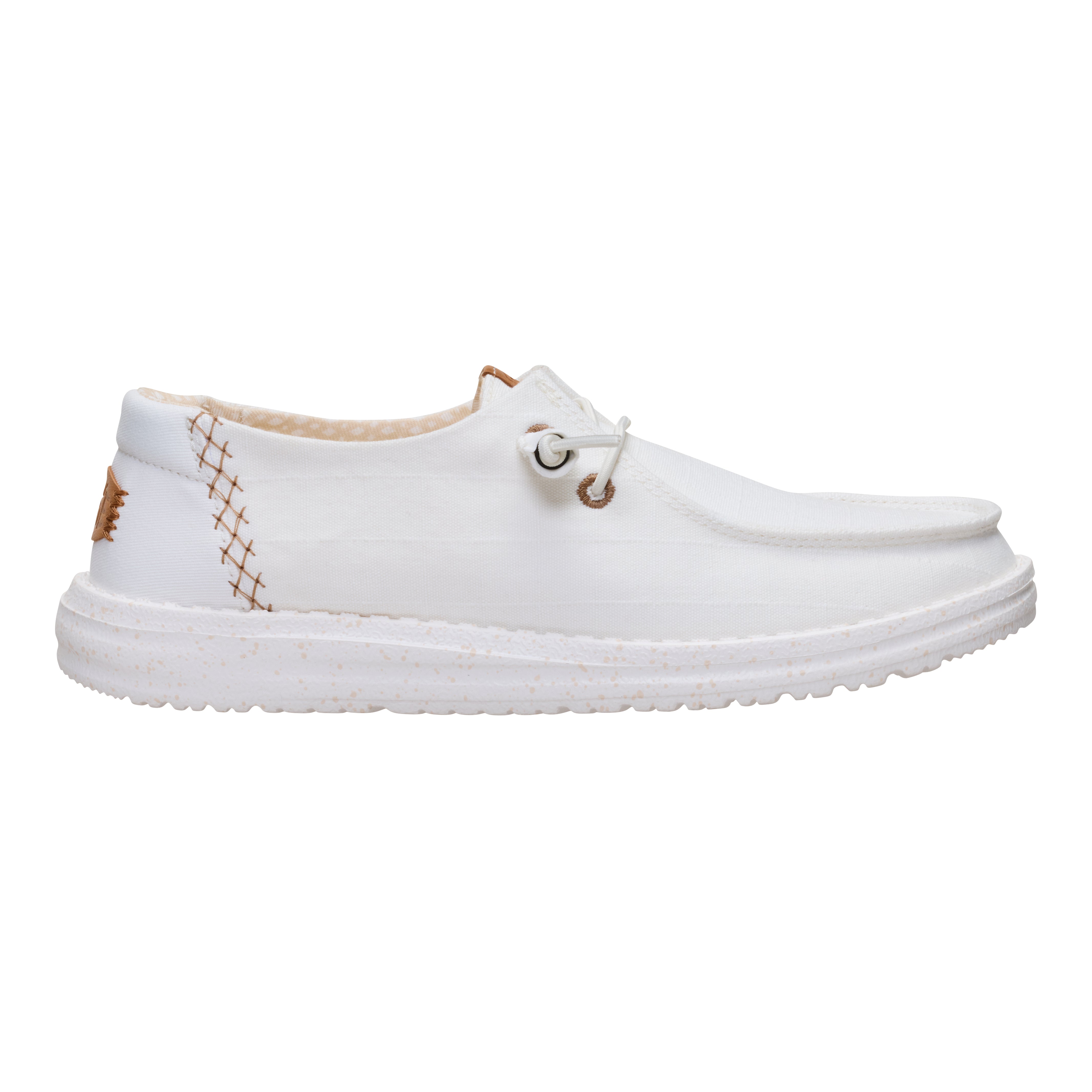 WENDY CHAMBRAY GRID SNOW WHITE – HEYDUDE™