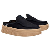 AUSTIN LIFT ESPADRILLE WOVEN BLACK
