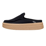 AUSTIN LIFT ESPADRILLE WOVEN BLACK