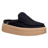 AUSTIN LIFT ESPADRILLE WOVEN BLACK