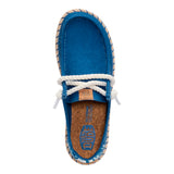 WENDY ESPADRILLE HIBISCUS ENSIGN BLUE/MULTI