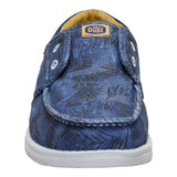 WALLY CRU WASHED PALM NAVY BLAZER/MULTI