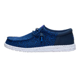 WALLY FUNK STRETCH SPECKLE NAVY BLAZER/MULTI