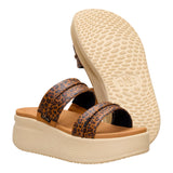 AUSTIN SLIDE CLASSIC TAN LEOPARD