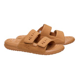 WAVE 2 STRAP SLIDE CLASSIC COGNAC