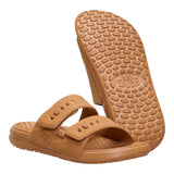 WAVE 2 STRAP SLIDE CLASSIC COGNAC