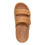 WAVE 2 STRAP SLIDE CLASSIC COGNAC