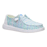 WENDY STRETCH SPECKLE WHITE/MULTI