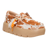 AUSTIN EDGE OXFORD CALF HAIR COGNAC/MULTI