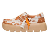 AUSTIN EDGE OXFORD CALF HAIR COGNAC/MULTI