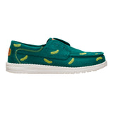 WALLY CRU EMBROIDERED GREEN/MULTI