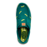 WALLY CRU EMBROIDERED GREEN/MULTI