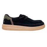 HARPER MOC CRAFTED SUEDE BLACK