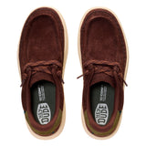 HARPER MOC CRAFTED SUEDE SHAVED CHOCOLATE
