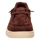 HARPER MOC CRAFTED SUEDE SHAVED CHOCOLATE