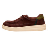 HARPER MOC CRAFTED SUEDE SHAVED CHOCOLATE