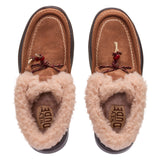 AUSTIN EDGE LOUNGE SUEDE COGNAC