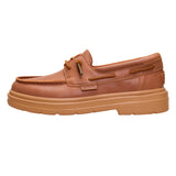 SIENNA BOAT LEATHER COGNAC