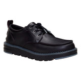 FLINT MOC LEATHER BLACK/POPPY SEED