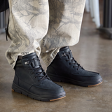 BRADLEY II LEATHER BLACK/POPPY SEED
