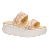 AUSTIN SLIDE WOVEN BOULDER TAN/EGRET
