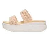 AUSTIN SLIDE WOVEN BOULDER TAN/EGRET