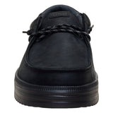 REV TUMBLED LEATHER BLACK/BLACK