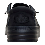 REV TUMBLED LEATHER BLACK/BLACK