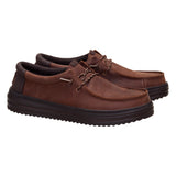 REV TUMBLED LEATHER SHAVED CHOCOLATE/CHOCOLATE TORTE