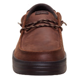 REV TUMBLED LEATHER SHAVED CHOCOLATE/CHOCOLATE TORTE