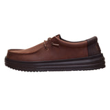 REV TUMBLED LEATHER SHAVED CHOCOLATE/CHOCOLATE TORTE